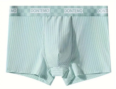 4ER-SET HERREN-BOXERSHORTS AUS KÜHLER SEIDE, NAHTLOS UND ATMUNGSAKTIV