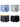 SET DE 4 BÓXERS PARA HOMBRE TRANSPIRABLES SIN COSTURAS TALLAS GRANDES