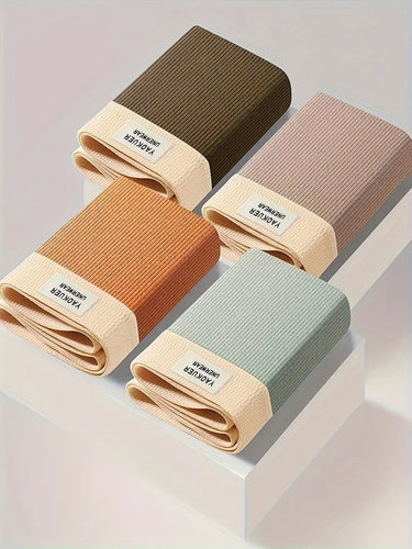 SET 4 PÁNSKÝCH BAVLNĚNÝCH BOXEREK - PRODYŠNÝCH A ELASTICKÝCH