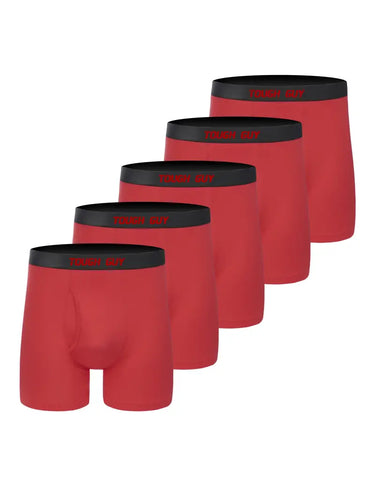 SET 5 PÁNSKÝCH SPORTOVNÍCH BAVLNĚNÝCH BOXEREK, POHODLNÝCH