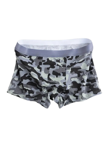 SET OF 3 MEN'S CAMOUFLAGE BOXERS - COMFORTABLE AND BREATHABLE