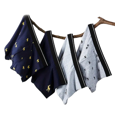 SET OF 4 MEN'S BOXERS - SEXY, COMFORTABLE AND BREATHABLE