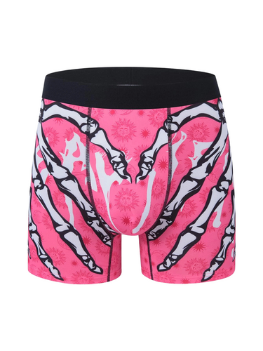 SÆT MED 4 HERREBOKSERSHORTS - KLOPRINT