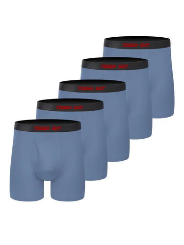 SET 5 PÁNSKÝCH SPORTOVNÍCH BAVLNĚNÝCH BOXEREK, POHODLNÝCH